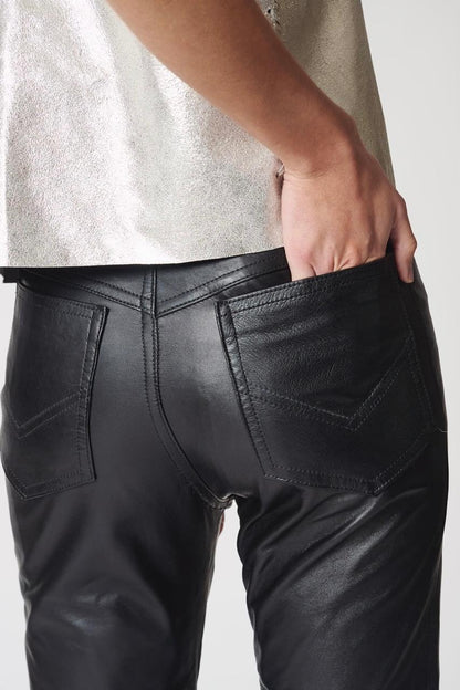 Pantalones de Cuero